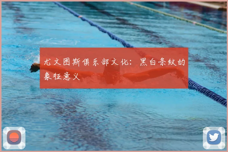 尤文图斯俱乐部文化:黑白条纹的象征意义