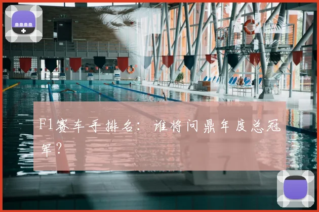 F1赛车手排名:谁将问鼎年度总冠军?